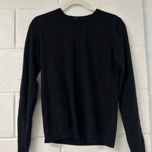 Women’s Black 100% Cashmere RALPH LAUREN PURPLE LABEL Sweater Size M